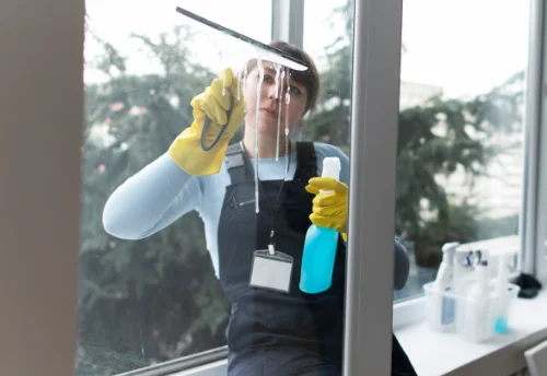 Nettoyage de vitres intérieures et extérieures à Thin-le-Moutier